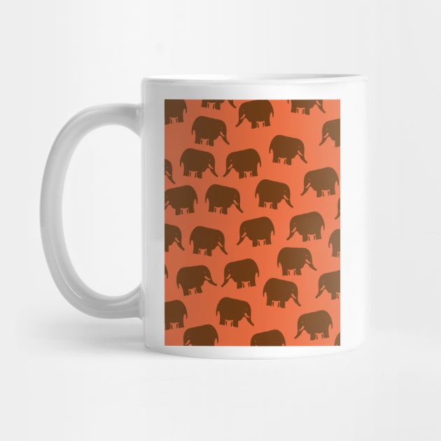 Indian Elephant Pattern by nickemporium1